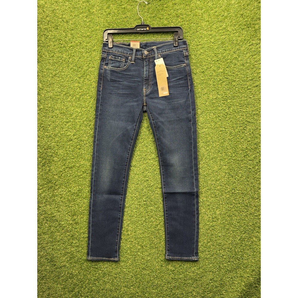 Levis 519 Jeans Mens 30x30 Extreme Skinny Stretch Sits Below Waist Dark Wash NWT